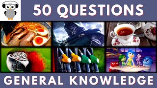 General Knowledge Quiz Trivia 161  Doctor Doom Earl Grey Tea Parrot Petroleum  Inside Out [upl. by Zellner]