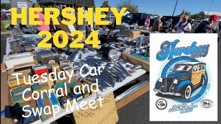 2024 Hershey AACA Fall Meet  Tuesday Car Corral And Swap Meet [upl. by Haikezeh29]