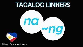 NA and NG Tagalog LINKERS  Learn the Filipino Language  Filipino Tagalog Grammar Lesson [upl. by Amikan]