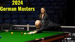 Chris Wakelin vs Mohamed Ibrahim German Masters 2024 Qualifiers Full Match HD [upl. by Ydnam77]