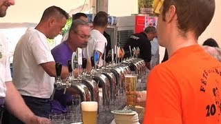 Ouverture de la fête de la bière à Schiltigheim [upl. by Arquit]