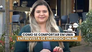 DICAS INFALÍVEIS para ENTREVISTA de EMPREGO ONLINE [upl. by Erb]