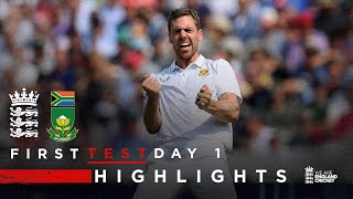 Bowlers Put Proteas On Top  Highlights  England v South Africa Day 1  1st LV Insurance Test 2022 [upl. by Ainezey]