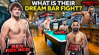 Who Would UFC Fighters Want By Their Side In A Bar Fight [upl. by Akiras887]