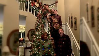 10 grandchildren surprise New Jersey grandparents for Christmas [upl. by Ailenroc]