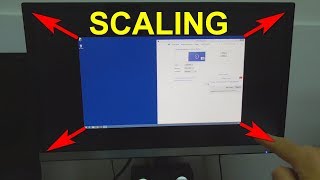 Why the Desktop is not fullscreen at certain resolutions Scaling Nvidia [upl. by Adnalay301]