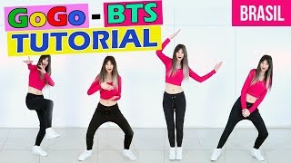 TUTORIAL BTS  GO GO 고민보다 Go practice mirror BR  Taty Macieski [upl. by Cherye]