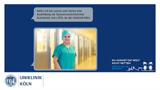 Ausbildung Operationstechnische Assistenz OTA I Uniklinik Köln [upl. by Koy666]