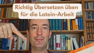 Übersetzen üben für eine LateinKlassenarbeit  Mit Schwung zum Ziel [upl. by Kirtley]