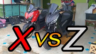 Xmax modified VS Zontes 350D standard ใครจะอยู่ใครจะไป [upl. by Gaskin]