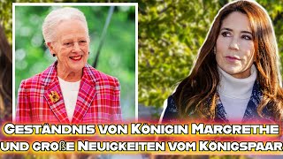 Geständnis von Königin Margrethe und große Neuigkeiten von Königin Mary und König Frederik [upl. by Stacee]