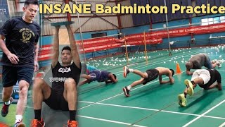 Insane badminton training compilation World Championship preparation  for Professional players [upl. by Imena858]