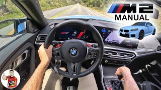 The 2023 BMW M2 is More Likeable but Less Lovable POV Drive Review [upl. by Nylave322]