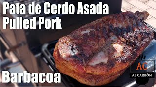 Pata de cerdo asada Estilo Pulled Pork [upl. by Sekoorb]