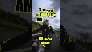 5 motocykli  motorowerów na kategorię AM 🔥motocykle [upl. by Millhon]