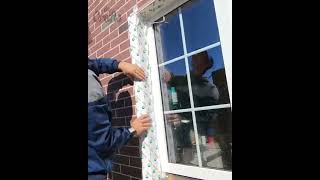 Installing a Window Bars Of Sandwich Panels [upl. by Ecyarg564]