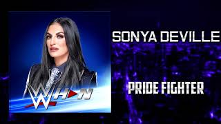 WWE Sonya Deville  Pride Fighter Entrance Theme  AE Arena Effects [upl. by Ancier498]