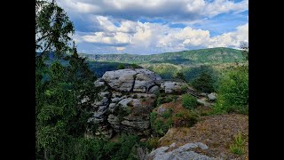 Kleiner und Großer Zschirnstein Klopotský vodopád Zirkelstein a Kaiserkrone  Galbytour 2024 [upl. by Fernyak]