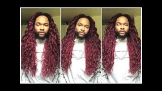 Motown Tress Lets Lace Wig L Stream Redwine Review [upl. by Hock]