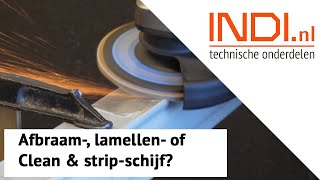 Afbraamschijf lamellenschijf of Clean amp stripschijf [upl. by Haas]