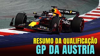 F1 2023  RUSSELL E PEREZ ELIMINADOS NO Q2 MAX É POLE C LECLERC BEM PRÓXIMO  GP DA ÁUSTRIA [upl. by Anirahc]