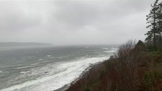 BC Ferries Hydro bracing for ‘bomb cyclone’ with potential for ‘hurricane force’ winds [upl. by Ahseim]