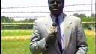 News Reporter swallows bug then loses it Funny Isiah Carey clip [upl. by Naida]