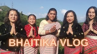 Flaunting our traditional dress🙏Bhaitika special vlog 2024❤🧿bondbrothersistersbhaitika [upl. by Anividul]