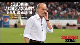 IN DIRETTA  Conferenza stampa Salernitana [upl. by Eenwat]