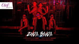 Zinda Banda  Jawan  Dance Cover  Clef Academy [upl. by Vinita]