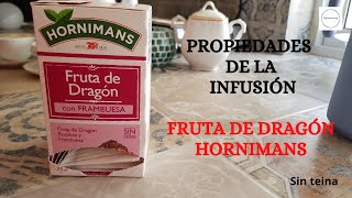 Infusión de FRUTA DE DRAGÓN con frambuesa HORNIMANS [upl. by Lisa625]