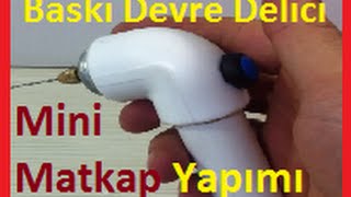 Mini Matkap Nasıl YapılırBaskı Devre Delmek İçin Küçük Matkap [upl. by Khichabia]