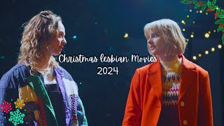 NEW LESBIAN CHRISTMAS MOVIES 2024🎄🏳️‍🌈 [upl. by Oirrad]