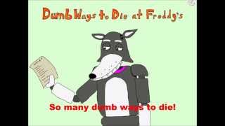 Dumb Ways to Die at Freddys [upl. by Ardiedak]