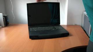 Alienware M17x Handson [upl. by Vanna882]