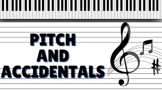 Music Theory Lesson 8 Pitch and Accidentals tagalog [upl. by Joiner]