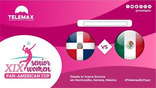 Copa Panamericana Femenino Voley 2024 Rep Dominicana vs Mexico [upl. by Eyr]