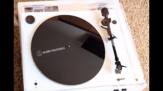 Audio Technica ATLP3XBT Turntable unboxing and setup mostly no talk [upl. by Noda]