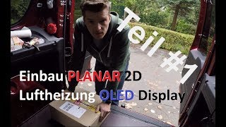 Standheizung Planar Air 2D Luftheizung Einbau Teil 1 Vorbereitungen im Fiat Doblo [upl. by Clawson]