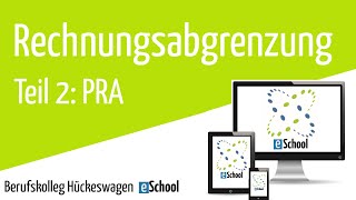 Passive Rechnungsabgrenzung PRA PRAP Buchungssätze buchen einfach erklärt [upl. by Miah765]