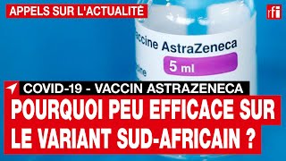 Covid19  lAfrique du Sud suspend son programme de vaccination [upl. by Cordeelia]