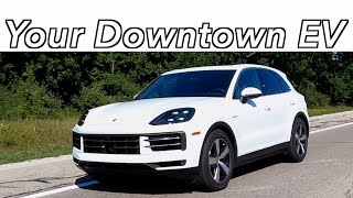 How Far Can the 2024 Porsche Cayenne ehybrid Go on Electricity Alone I Find Out [upl. by Greerson455]