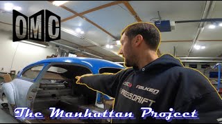 The Manhattan Project Episode 41 Rocker laying Chevrolet Fleetline AeroSedan gets wired up [upl. by Tyson86]