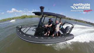 Highfield Sport 660 with 200 HP Yamahaoutboard On Water Day northsidemarine highfieldboats [upl. by Domela]