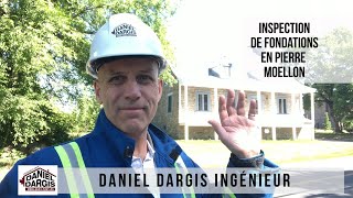 Inspection de fondation en pierre moellon – Daniel Dargis ingénieur [upl. by Adnawt]