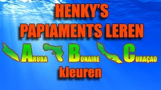 Papiaments leren  Les 04 kleuren  Henkys Papiaments  Papiamentu  Papiamento [upl. by Leval]