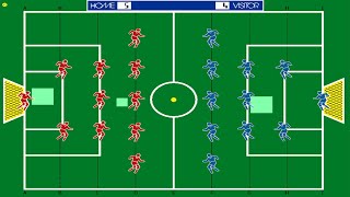 Soccer Magnavox Odyssey Multiplayer Gameplay [upl. by Anuaf]