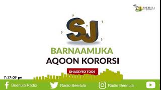 Barnaamijka Aqoon Kororsi ee Radio Beerlula 10102024ka Aadan Cabdi Axmed [upl. by Siger]