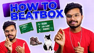 HOW TO BEATBOX  BASIC BEATBOX TUTORIAL IN TELUGU [upl. by Dougy]