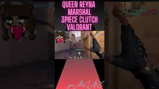 Queen Reyna Marshal 3 piece Valorant fps valorant gaming shorts [upl. by Allred]